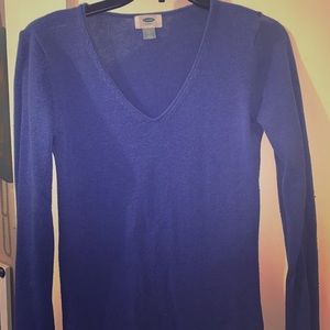 Old navy small blue long sleeve sweater.